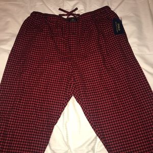 Men’s plaid pajama pants - XL